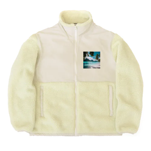 ボラボラ島 Boa Fleece Jacket