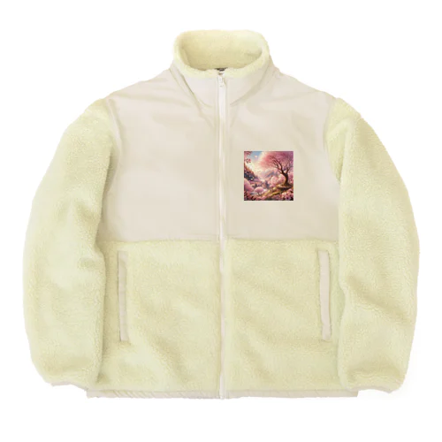 春爛漫 Boa Fleece Jacket
