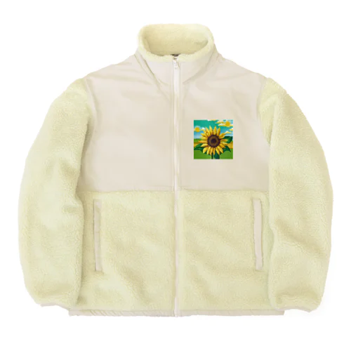 ひまわり Boa Fleece Jacket