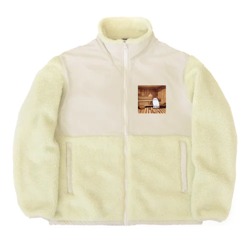 ぶさかわ猫 Boa Fleece Jacket