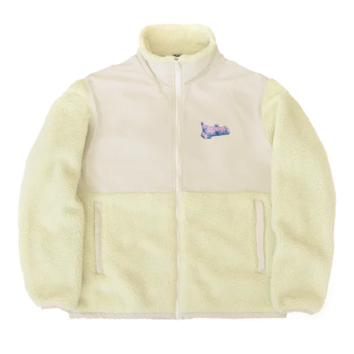 ねこごろり Boa Fleece Jacket