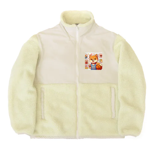 バスケットボール犬　SHBEN Boa Fleece Jacket