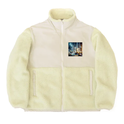 水の妖精 Boa Fleece Jacket