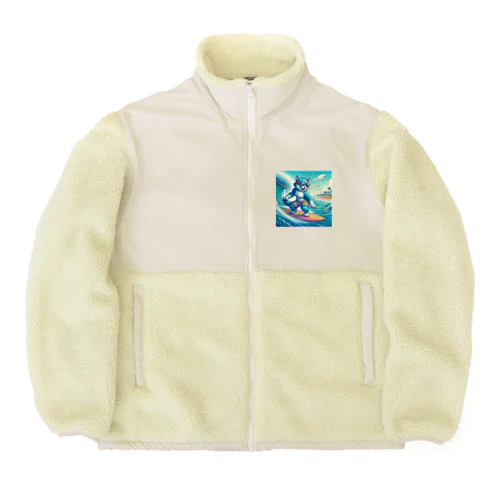 波乗りファンキーたま Boa Fleece Jacket