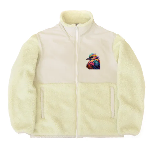 虹色鳥🌈 Boa Fleece Jacket