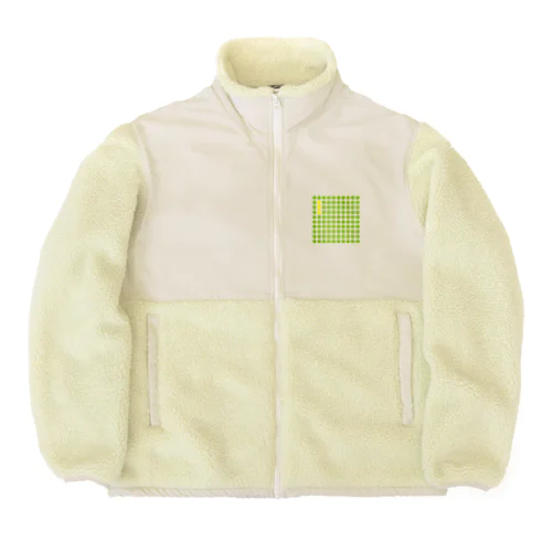 シンプルドットデザインシリーズ7 Boa Fleece Jacket