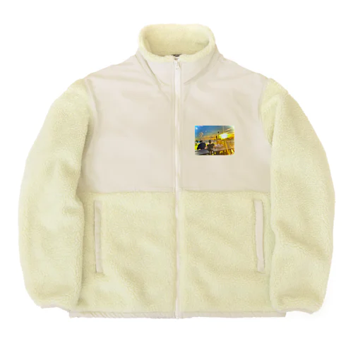 あの日の思い出 Boa Fleece Jacket