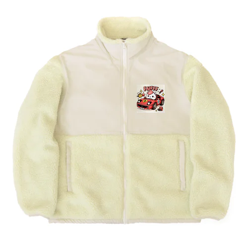 キュートなふぇらーりくん Boa Fleece Jacket