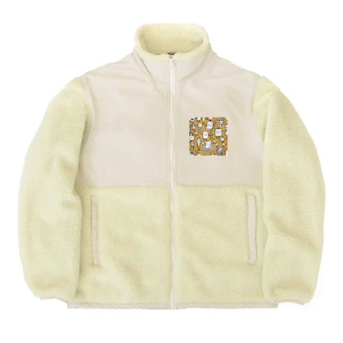 不思議な生き物 Boa Fleece Jacket