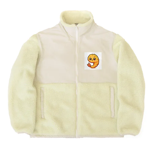 エビふりゃ〜くん Boa Fleece Jacket