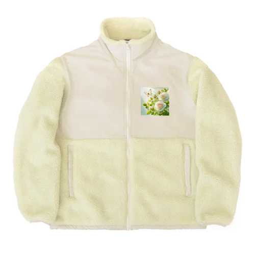 「白薔薇」グッズ Boa Fleece Jacket