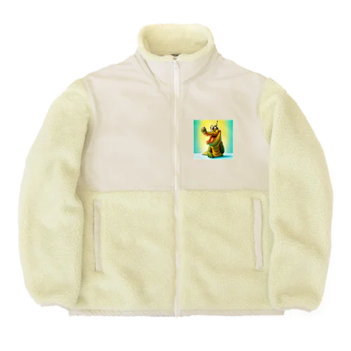 ワニワニ Boa Fleece Jacket