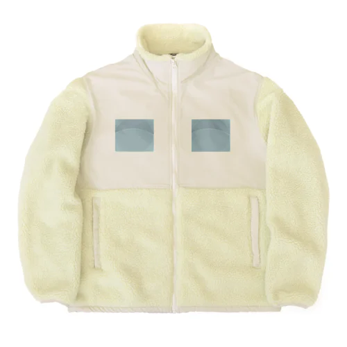 Watercolor Boa Fleece Jacket