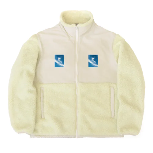 Climbing the clouds Boa Fleece Jacket