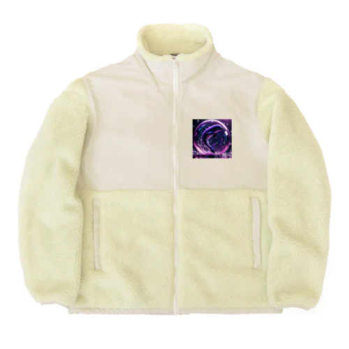 Magicバブル・イルカ物語 Boa Fleece Jacket