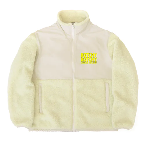 BOTCHY BOTCHY BASIC LOGO (YB) Boa Fleece Jacket