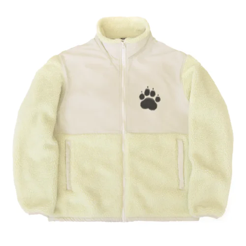 cat paw Boa Fleece Jacket