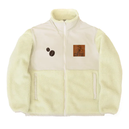 リッチブレンド(マキセコーヒー) Boa Fleece Jacket