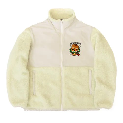 バーガー Boa Fleece Jacket