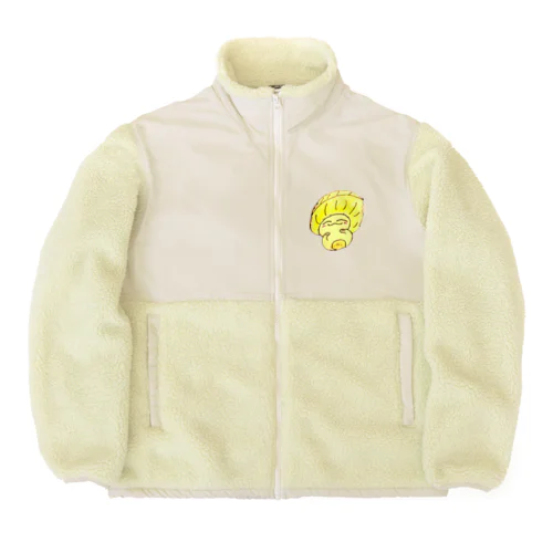 紙風船のふぅさん Boa Fleece Jacket