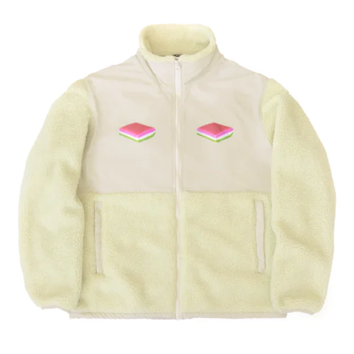 ひしもち_2203 Boa Fleece Jacket