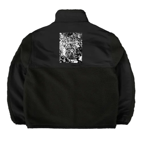 Mysterious(Ｂ) Boa Fleece Jacket