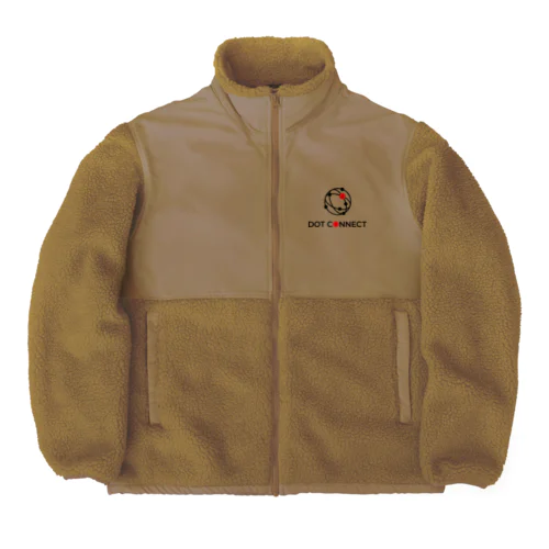 ドットコネクトlogo1 Boa Fleece Jacket