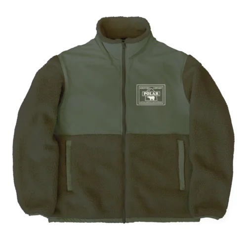 POLAR(濃色用) Boa Fleece Jacket