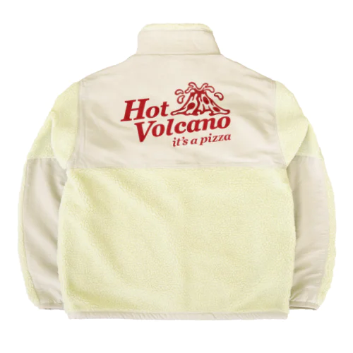 Hot Volcano ボア Boa Fleece Jacket