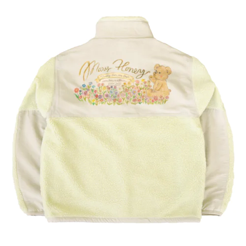 くまのヘーゼル Boa Fleece Jacket