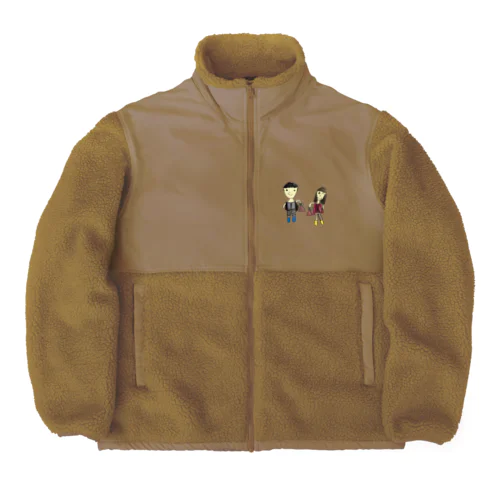 コドモな2人 Boa Fleece Jacket