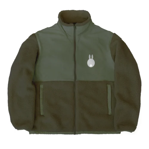 うざぎのテール - rabbit tail Boa Fleece Jacket