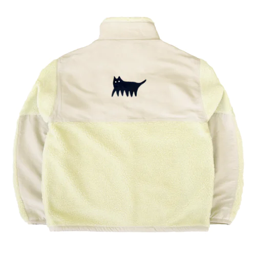 ネコ(？) Boa Fleece Jacket