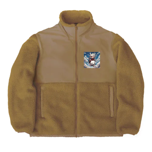 風神トランスポート Boa Fleece Jacket