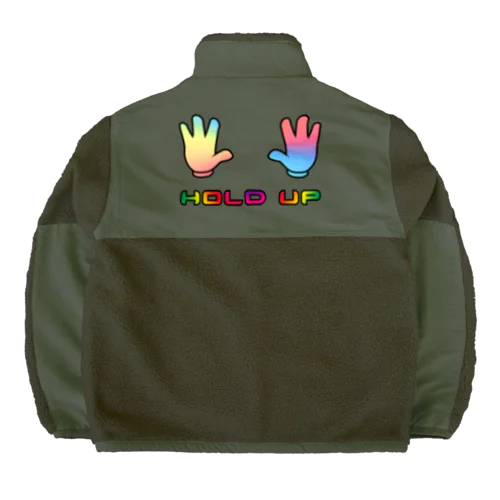 HOLD UP Boa Fleece Jacket