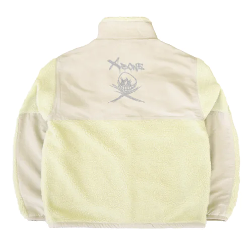 RAKUGAKIXBONE WHTCAM Boa Fleece Jacket