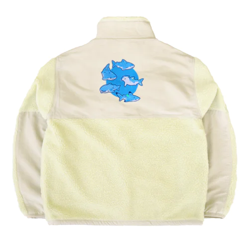 サメちゃん.com Boa Fleece Jacket