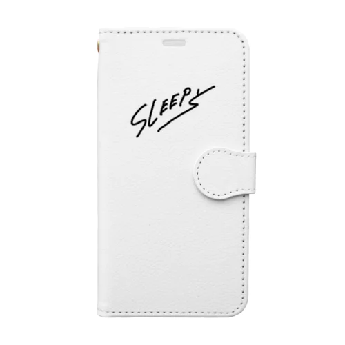 眠たいグッズ Book-Style Smartphone Case