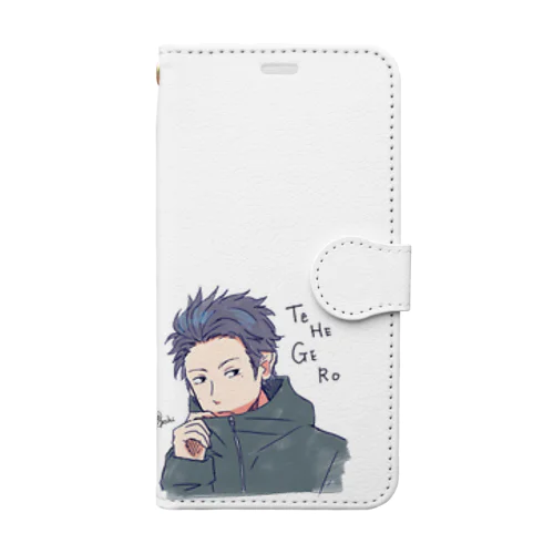 テヘゲロ Book-Style Smartphone Case