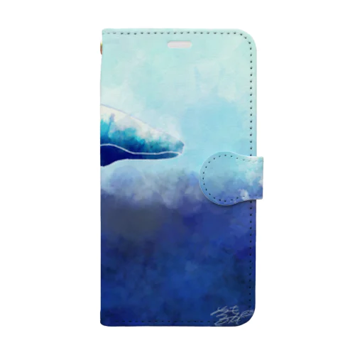 ザトウクジラ Book-Style Smartphone Case