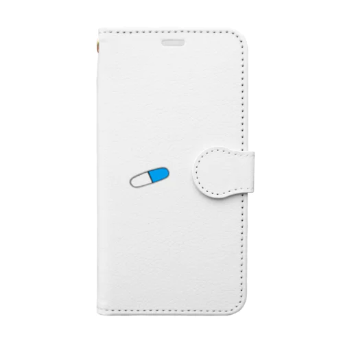 アトモキセチン（青白） Book-Style Smartphone Case