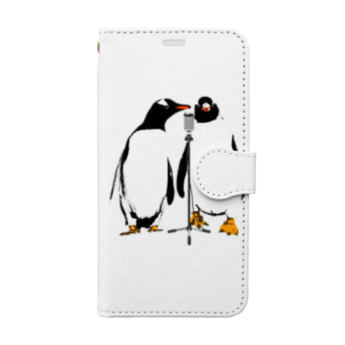 comedian penguin Book-Style Smartphone Case