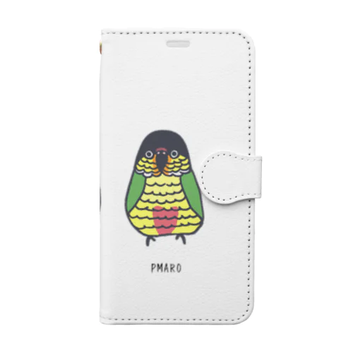 名前入りver よもぽぽぴぃカラー版 Book-Style Smartphone Case