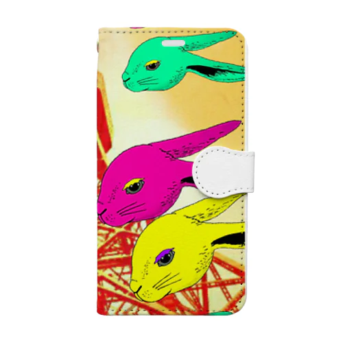 ウサギトーキョー Book-Style Smartphone Case