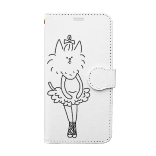 バレリーナメルちゃん Book-Style Smartphone Case