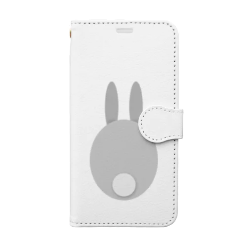 うざぎのテール - rabbit tail Book-Style Smartphone Case