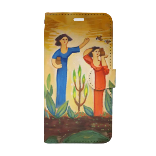 TWIN GODDES Book-Style Smartphone Case