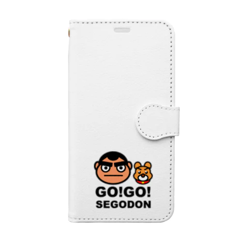 【GO!GO! SEGODON/ゴーゴー西郷どん】 手帳型スマホケース