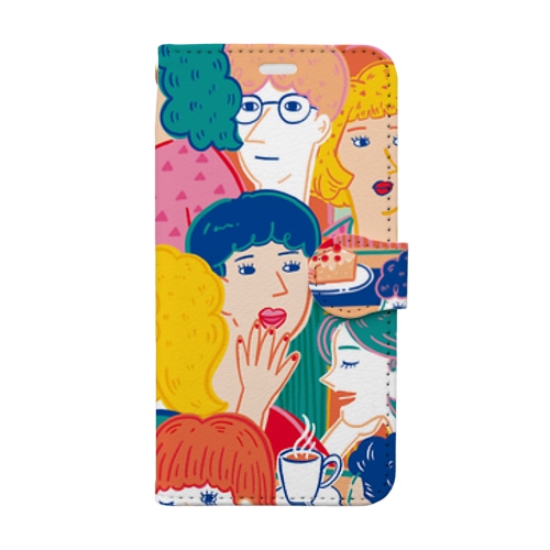 pleasant people Book-Style Smartphone Case