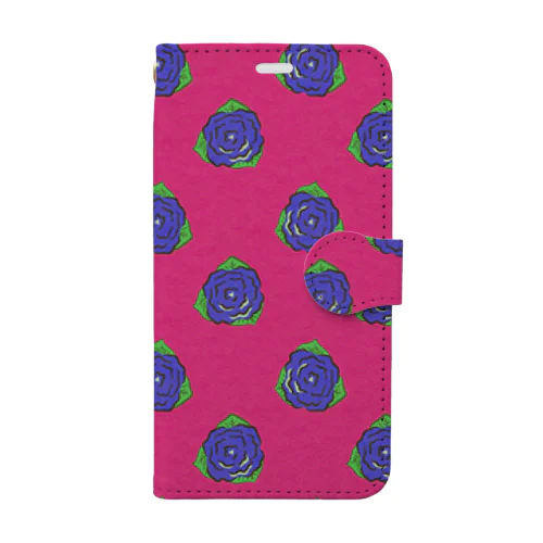 VIVID PINK & ROSE Book-Style Smartphone Case